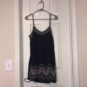 Dress - navy blue
